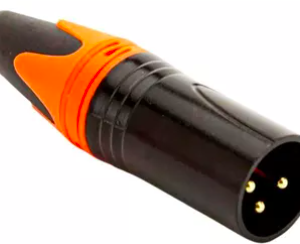 XLR Macho Premium Laranja