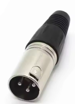 XLR Macho Cromo